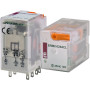 Проміжне реле 12А 2к 24V AC ERM2 з індикатором [2473003] ERM2-024ACL ETI