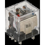 Промежуточное реле 10А 3к 24V DC LY3 с индикатором [RRP10-3-10-024D-LED] РЭК77/3 УЕК