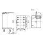 Проміжне реле 12А 2к 24V AC ERM2 з індикатором [2473003] ERM2-024ACL ETI