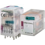 Проміжне реле 6А 4к 220V DC ERM4 з індикатором [2473023] ERM4-220DCL ETI