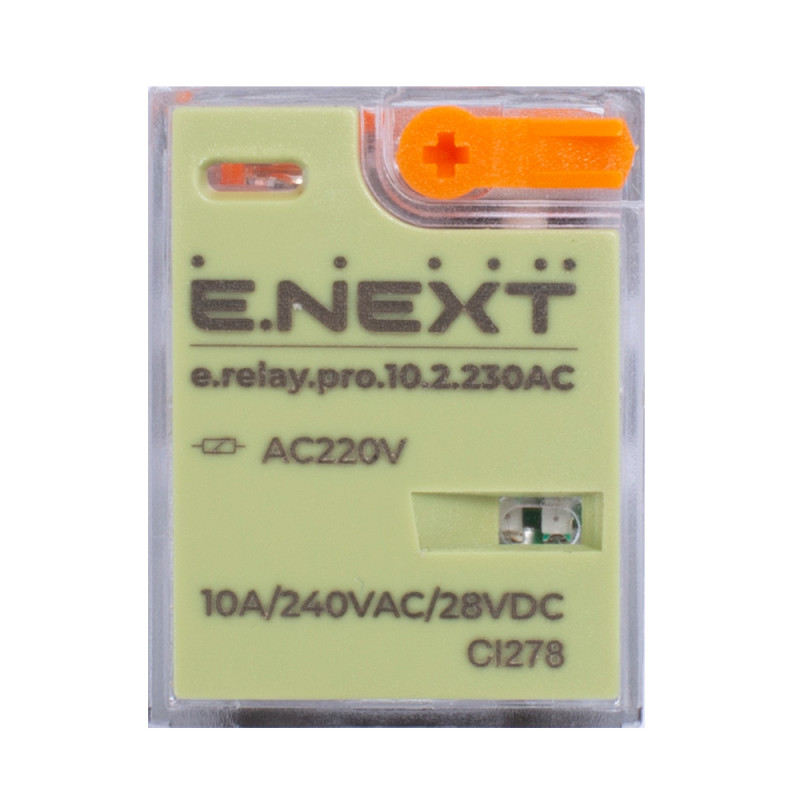 Проміжне реле 10А 2к 230V АC [p091005] e.relay.pro.10.2.230AC E.NEXT