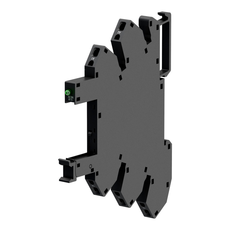 Колодка пружинная 6A 1к 12-24V AC/DC RSL для промежуточного реле [RSLZRA1] Harmony Schneider Electric