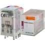 Проміжне реле 12А 2к 230V AC ERM2 з індикатором [2473005] ERM2-230ACL ETI