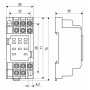 Колодка 5А 3к 220V AC/DC MY3 для промежуточного реле [RRP20D-RRM-3] РРМ78/3 (PYF11A) УЕК