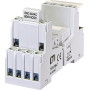Колодка 6A 14к 300V AC тип Т для промежуточного реле ERM4 [2473014] ERB4-T ETI