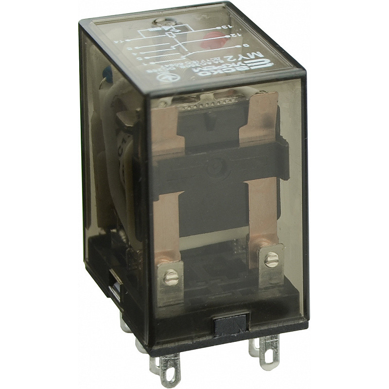 Проміжне реле 5А 2к 12V DC МY2 [A0090010023] АСКО