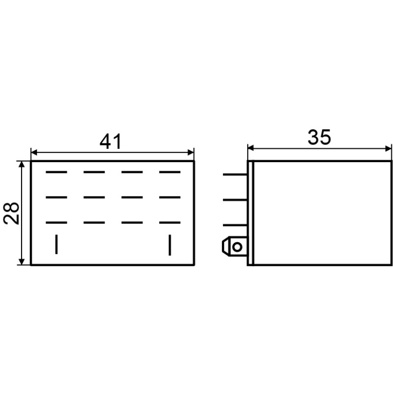 Проміжне реле 10А 4к 220V AC LY4 [A0090070006] АСКО
