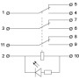 Проміжне реле 10А 3к 24V AC МK3P [A0090010004] АСКО