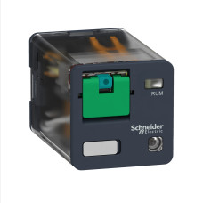 Промежуточное реле 10A 3к 12V DC RUM с индикатором [RUMC32JD] Harmony Schneider Electric