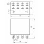 Промежуточное реле 10А 4к 12V AC LY4 [RRP10-4-10-012A] РЭК77/4 УЕК