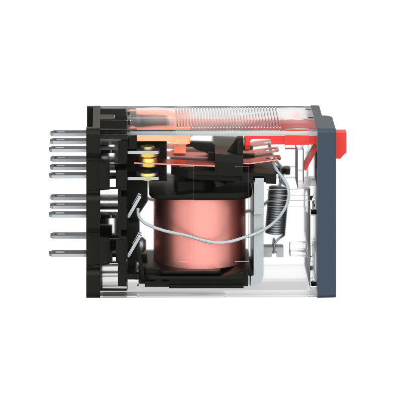 Проміжне реле 10A 3к 24V AC RXM [RXM3AB1B7] Harmony Schneider Electric