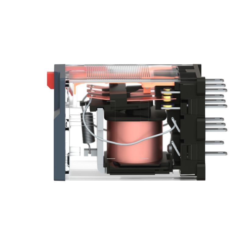 Проміжне реле 10A 3к 24V AC RXM [RXM3AB1B7] Harmony Schneider Electric
