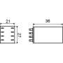 Проміжне реле 5А 2к 110V AC МY2 [A0090010018] АСКО