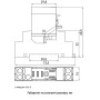 Разъем модульный 12А 1к АС/DC для промежуточного реле [p091009] e.relay.pro.12.1.S E.NEXT