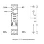 Разъем модульный 12А 1к АС/DC для промежуточного реле [p091009] e.relay.pro.12.1.S E.NEXT