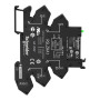Колодка пружинная с реле 6A 1к 24V AC/DC RSL [RSL1PRBU] Harmony Schneider Electric