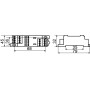 Колодка 10А 4к 220V AC LY4 для проміжного реле [A0090060003] PTF14A-E АСКО