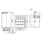 Проміжне реле 6A 4к 24V AC ERM4 з індикатором [2473009] ERM4-024ACL ETI