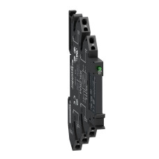 Колодка пружинная с реле 6A 1к 24V AC/DC RSL [RSL1PRBU] Harmony Schneider Electric