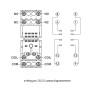 Разъем модульный 10А 2к АС/DC для промежуточного реле [p091011] e.relay.pro.10.2.S E.NEXT