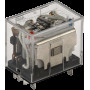 Промежуточное реле 10А 4к 12V DC LY4 с индикатором [RRP10-4-10-012D-LED] РЭК77/4 УЕК