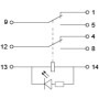 Промежуточное реле 5А 2к 24V AC МY2 [A0090010006] АСКО