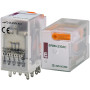 Промежуточное реле 6A 4к 230V AC ERM4 c индикатором [2473011] ERM4-230ACL ETI