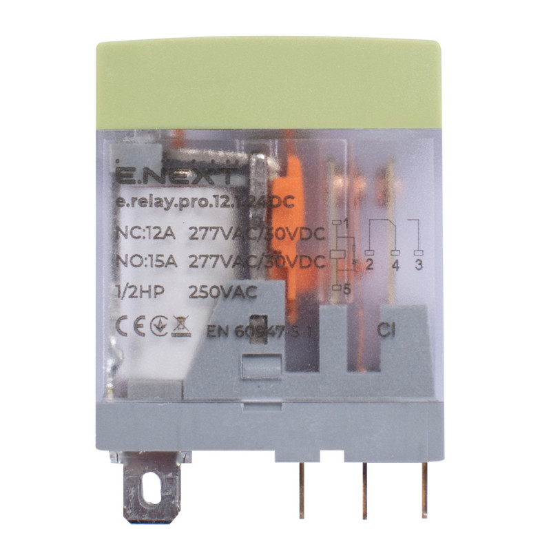 Проміжне реле 12А 1к 24V DC [p091002] e.relay.pro.12.1.24DC E.NEXT