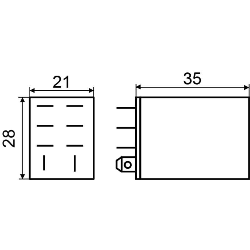Проміжне реле 10А 2к 24V AC LY2 [A0090070001] АСКО