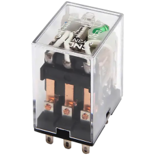 Промежуточное реле 5A 3к 220V AC MY с индикатором [Б00030645] CNC
