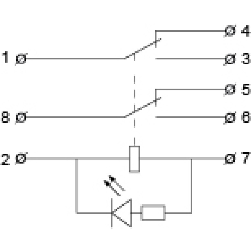 Проміжне реле 10А 2к 220V AC МK2P [A0090010001] АСКО
