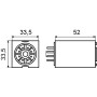 Проміжне реле 10А 2к 220V AC МK2P [A0090010001] АСКО