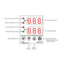 40А однофазное реле контроля напряжения и тока [AVR-40] Samwha