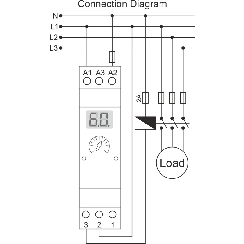 0-99сек 5А задержка на включение реле времени цифровое 160-250V [DRV-02] Samwha