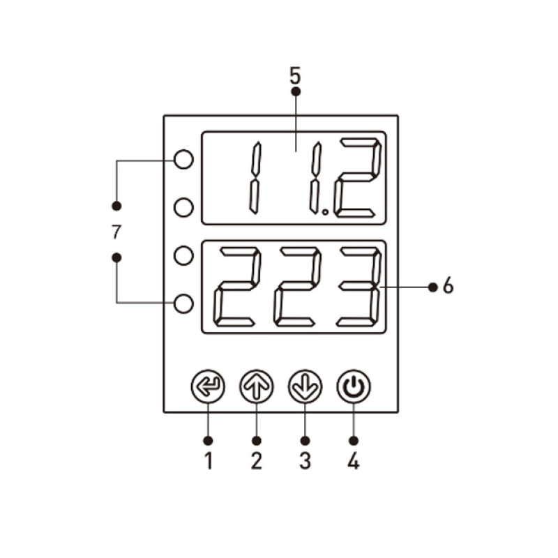 40А однофазное реле контроля напряжения и тока [AVR-40] Samwha