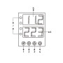 40А однофазное реле контроля напряжения и тока [AVR-40] Samwha
