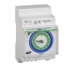 Таймер электромеханический 16A 230V AC 1CO недельный [CCT15367] Acti9 IH Schneider Electric