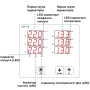 1000A Трехфазный цифровой мультиметр последовательности фаз, частоты, напряжения и тока [EM-06-DIN-1000A] Samwha