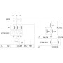 Реле захисту двигуна 5-60A AC 380V [SOPR-SS3-60-440] Samwha