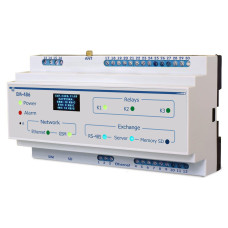 Контроллер sms уведомления об авариях на оборудовании Modbus [NTEM48600] ЕМ-486 Новатек-Електро