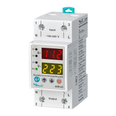 63А однофазное реле контроля напряжения и тока [AVR-63] Samwha