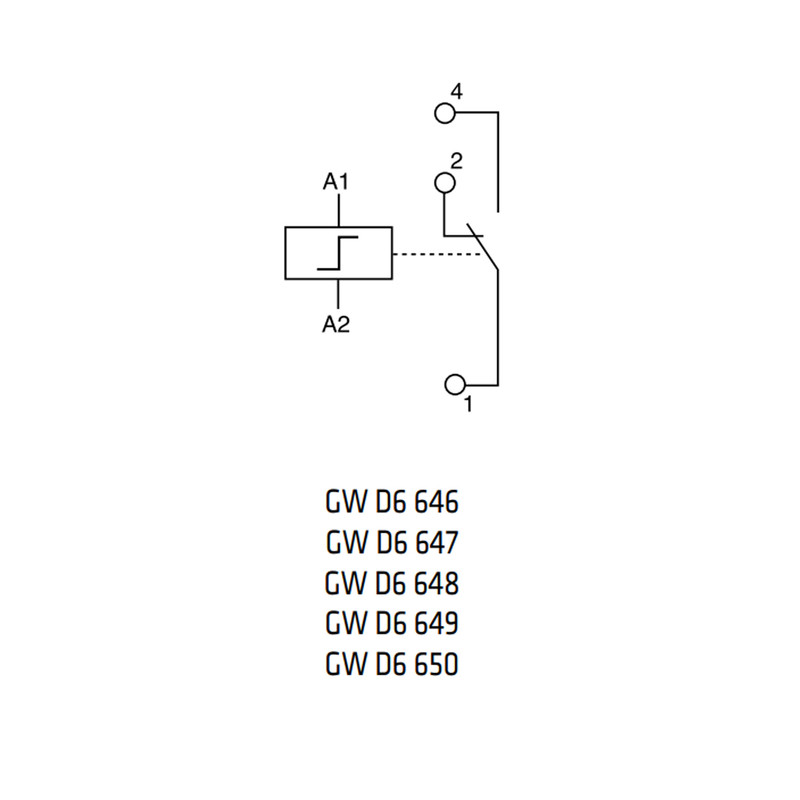 Импульсное реле 1P 16A AC 230В 1CO [GWD6650] RLB GEWISS