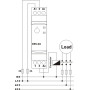 0.1-3сек 5А задержка на включение реле времени 160-250V [ERV-03] Samwha