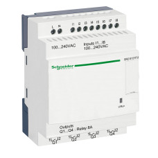 Интеллектуальное реле 12 входов/выходов 240V AC с часами [SR2E121FU] Zelio Logic Schneider Electric