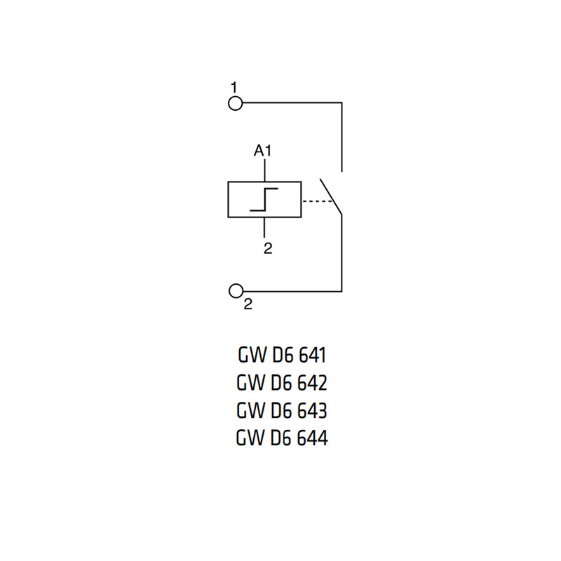 Імпульсне реле 1P 16A AC 230В 1NO [GWD6644] RLB GEWISS