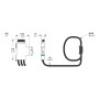 Датчик энергии 3P/3P+N 10A верхняя и нижняя позиция [A9MEM1591] PowerTag R600 Schneider Electric