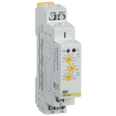 Реле повышенного напряжения 1ф 10А DC 12В [ORV-02-DC12] ORV УЕК