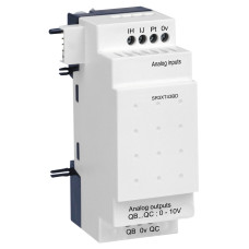 Модуль аналоговый 2 вход/выход [SR3XT43BD] Zelio Logic Schneider Electric