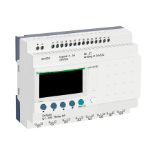 Интеллектуальное реле 20 входов/выходов 24V DC с дисплеем [SR2A201BD] Zelio Logic Schneider Electric