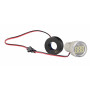 Ваттметр цифровой 26/45 кВт 230/400V AC тип А ᴓ22мм круглый белый [A0190010207] U-ADM-W АСКО